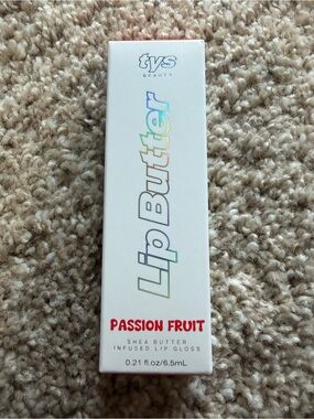 TYS Beauty Lip Butter Shea Butter Infused Lip Gloss – Passion Fruit | New in Box